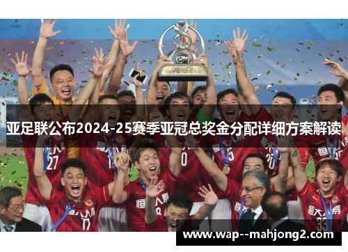 亚足联公布2024-25赛季亚冠总奖金分配详细方案解读 亚足联公布2024-25赛季亚冠总奖金分配详细方案解读